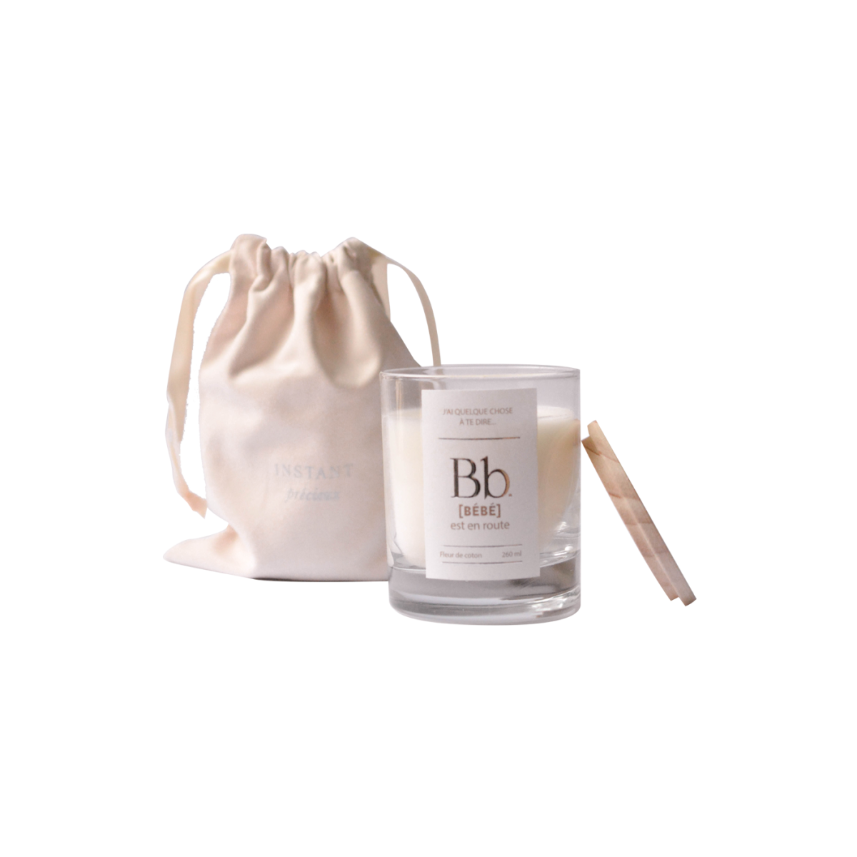 Candle - pregnancy annoucement